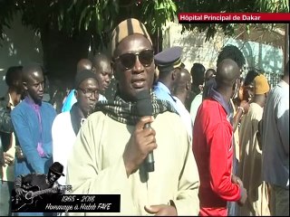 Lever du corps de HABIB FAYE - Hôpital Principal de Dakar - 28 Avril 2018