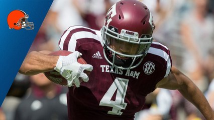 Browns select Damion Ratley No. 175 in the 2018 NFL Draft