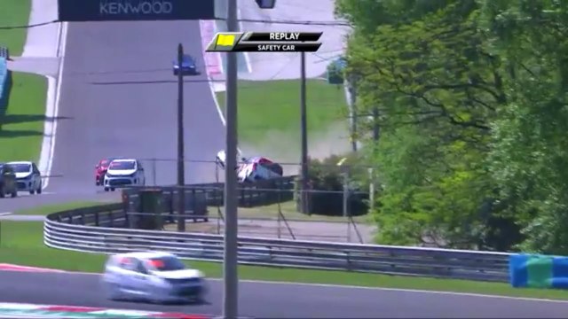 Start Krajnyak Big Crash 2018 Kia Platinum Cup Hungaroring Race 1