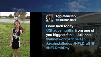 Shaquem Griffin's story inspiring to fans across the country