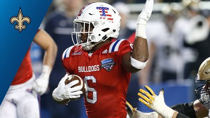 Saints select Boston Scott No. 201 in the 2018 NFL Draft