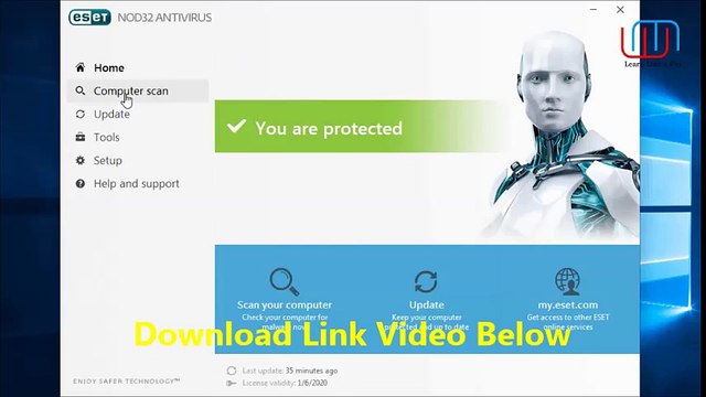 ESET NOD32 Antivirus 11.1.54.0 Crack Lifetime