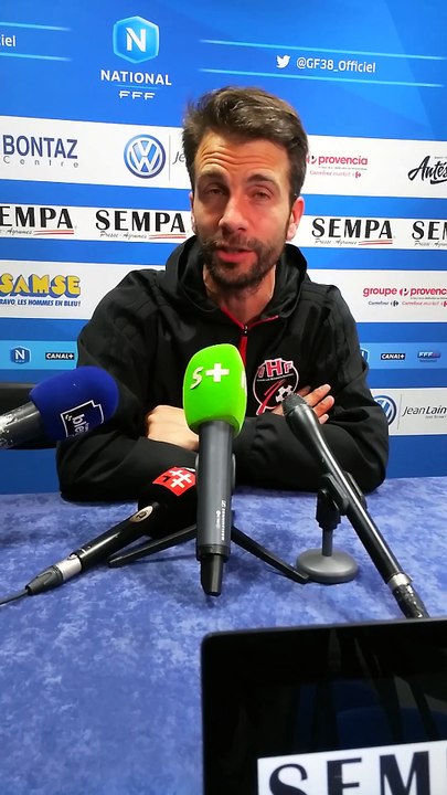 Stéphane Masala après Grenoble: "Je n’échangerai pas un maintien en National contre la finale…parce que je sais qu’on va se maintenir"