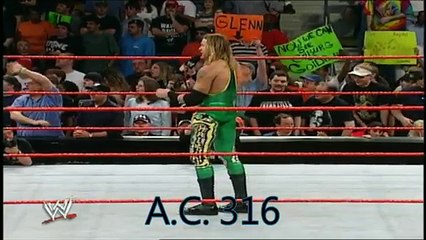 Goldberg hits the Spear and Jackhammer on Christian 4-14-2003