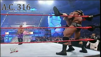 Goldberg vs Chris Jericho vs Randy Orton vs RVD vs Mark Henry vs Booker T 1-19-2004