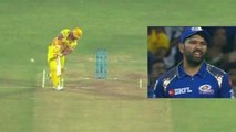IPL 2018 CSK Vs MI: Suresh Raina slams six off wide ball, Rohit Sharma gets surprised|वनइंडिया हिंदी