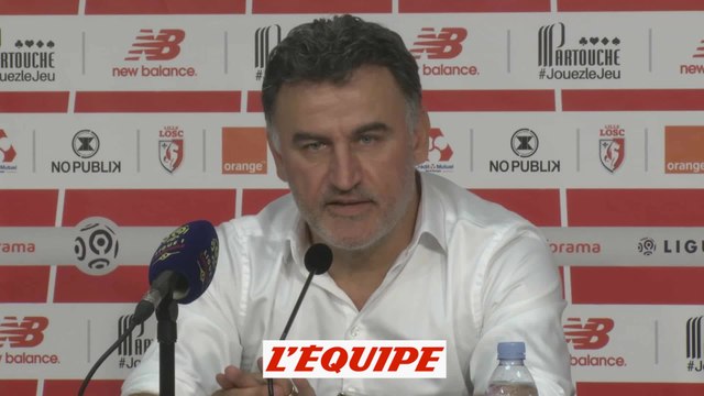 Galtier «J'ai vécu une semaine de merde» - Foot - L1 - Losc