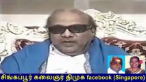 Have you ever seen Kalaignar talk in English_ Check this out
