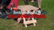 How to Build a Foldable Stool - Saturday Morning Workshop