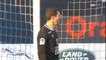 Caen goalkeeper Vercoutre surprised by Pele free kick