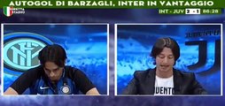 OPPINI GODE COME UN PORCO_ TRAMONTANA PIANGE _ Inter Juve 2-3