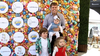 Perez Hilton With His Children 2018 WE ALL PLAY FUNdraiser Event