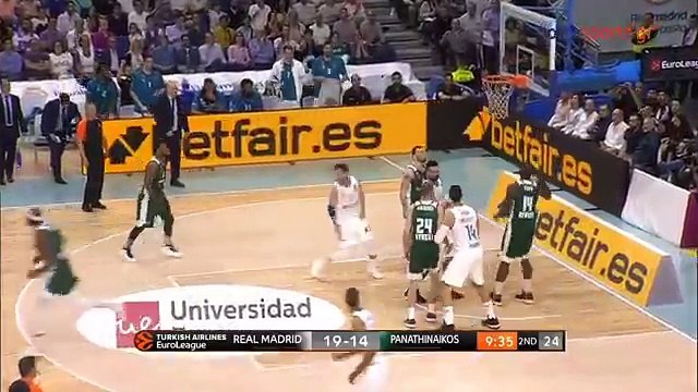 Ρεάλ Μαδρίτης - Παναθηναικός 89-82 4ος Αγώνας Euroleague Playoffs (highlights)