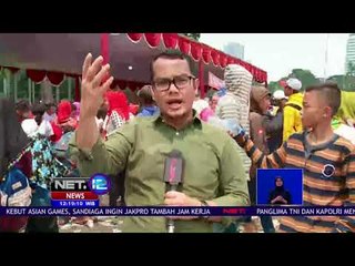 Video herunterladen: Live Report, Pesta Rakyat Di Monas Ada Makanan Gratis  -NET12