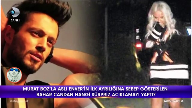 Bahar Candan Murat Boz'la Aslı Enver'in Ayrılmasına Kahkahalı Cevap? Sevindi mi Üzüldü mü ?