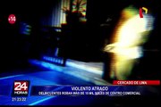 Cercado de Lima: roban celulares y 15 mil soles de galería en avenida Abancay