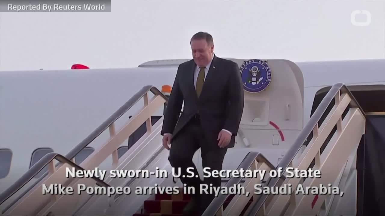 Pompeo Hits Ground Running With Mideast Tour