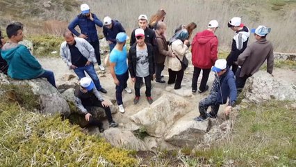 3 saatte 10 kilometre yürüdüler