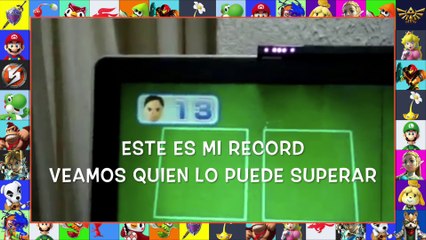 Record (Wii Party U) de WiiU - 13 pares en Ases de la Simetria