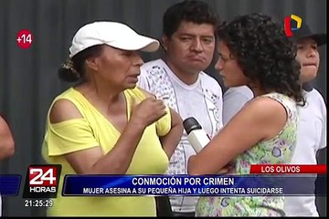 Los Olivos: mujer asesina a su hija y luego intenta suicidarse
