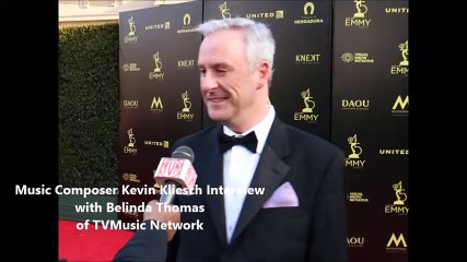 Music Composer Kevin Kliesch at 2018 Daytime Emmy Awards Creative