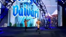 مصارعه السعوديه VS ايران ( مصارع يرفع علم ايران )  فرشوه WWE