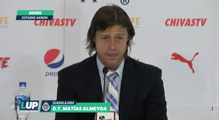 Matías Almeyda en conferencia de prensa