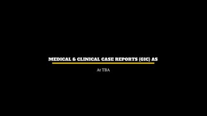 Medical & Clinical Case Reports (gic) AS