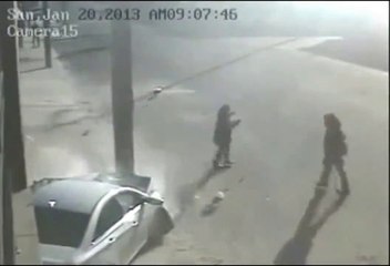 ACCIDENTES – Suertudo del poste