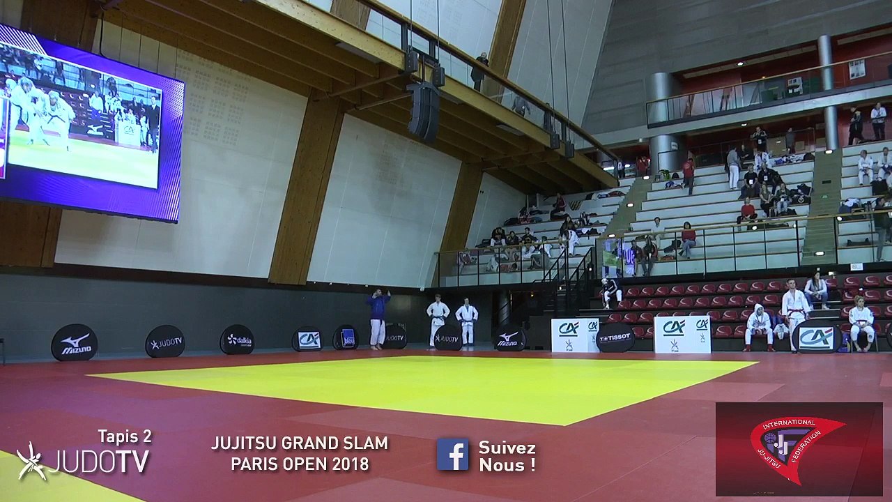 TAPIS 2 - JUJITSU GRAND SLAM PARIS OPEN 2018 - LIVE 3 (214)