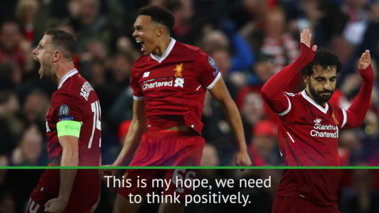 I believe we can complete comeback - Di Francesco on Liverpool tie