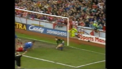 Liverpool - Crystal Palace 23-04-1991 Division One