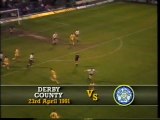 Derby County - Leeds United 23-04-1991 Division One