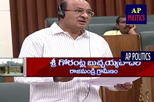 TDP MP Gorantla Buchaiah Chowdary Speech in AP Assembly-AP Politics