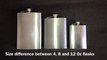 Size Matters - The Most Popular Flask Sizes