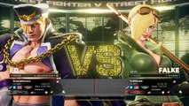STREET FIGHTER V AE Battle Lounge Match Ed VS Falke