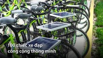 Thích thú với 100 chiếc xe đạp thông minh miễn phí dành cho sinh viên