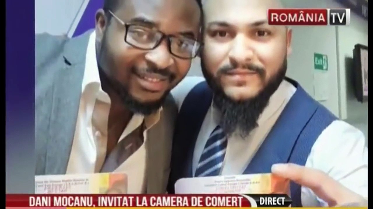 Dani Mocanu invitat la Camera de Comert (Romania TV)
