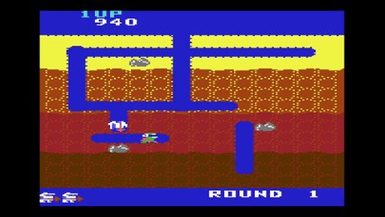 Dig Dug - Commodore 64 (1080p 60fps)