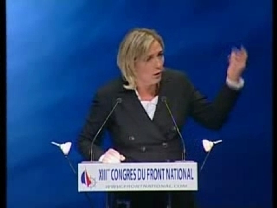 FN - Marine Le Pen - Congrès National 2007