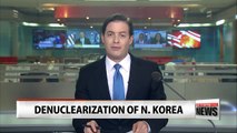S. Korea, U.S. defense ministers to work for N. Korea's  peaceful denuclearization