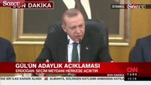 Erdoğan'dan Abdullah Gül açıklaması