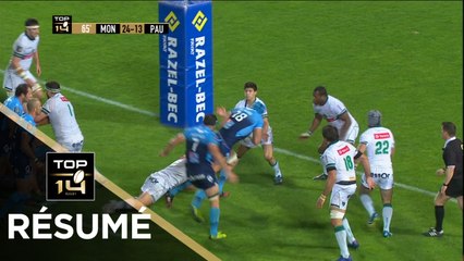 TOP 14 - Résumé Montpellier-Pau: 45-13 - J25 - Saison 2017/2018