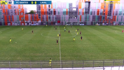 N3. FC Nantes - Stade Lavallois : le but de Louza