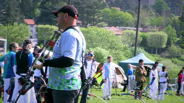 Compétition régionale d'archer par équipe