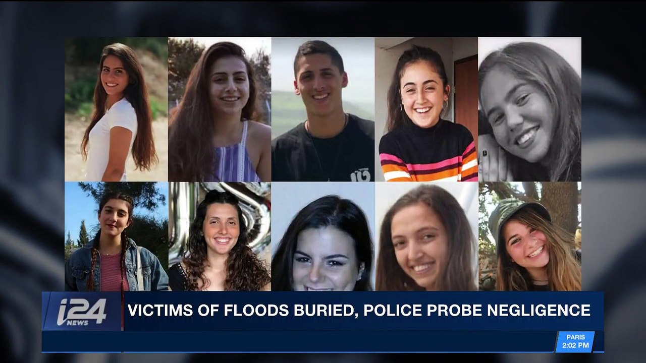 i24NEWS DESK | Victims of floods buried, police probe negligence | Sunday, April 29th 2018