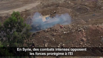 Syrie : des combats intenses entre le régime et l'EI