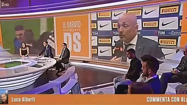 SPALLETTI Nervoso Con Tutti siete Maghi Merlino INTER JUVENTUS 2-3