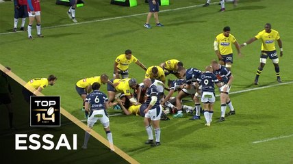 TOP 14 - Essai Paula NGAUAMO (SUA) - Agen - Clermont - J25 - Saison 2017/2018