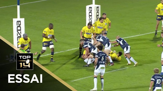 TOP 14 - Essai Antoine MIQUEL (SUA) - Agen - Clermont - J25 - Saison 2017/2018